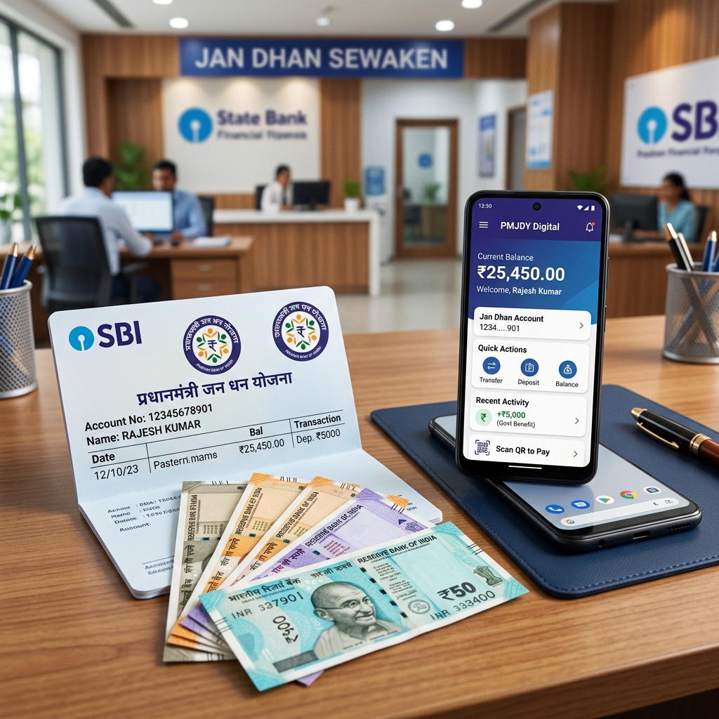 Jan Dhan Yojana — Zero Balance Bank Account for Every Indian