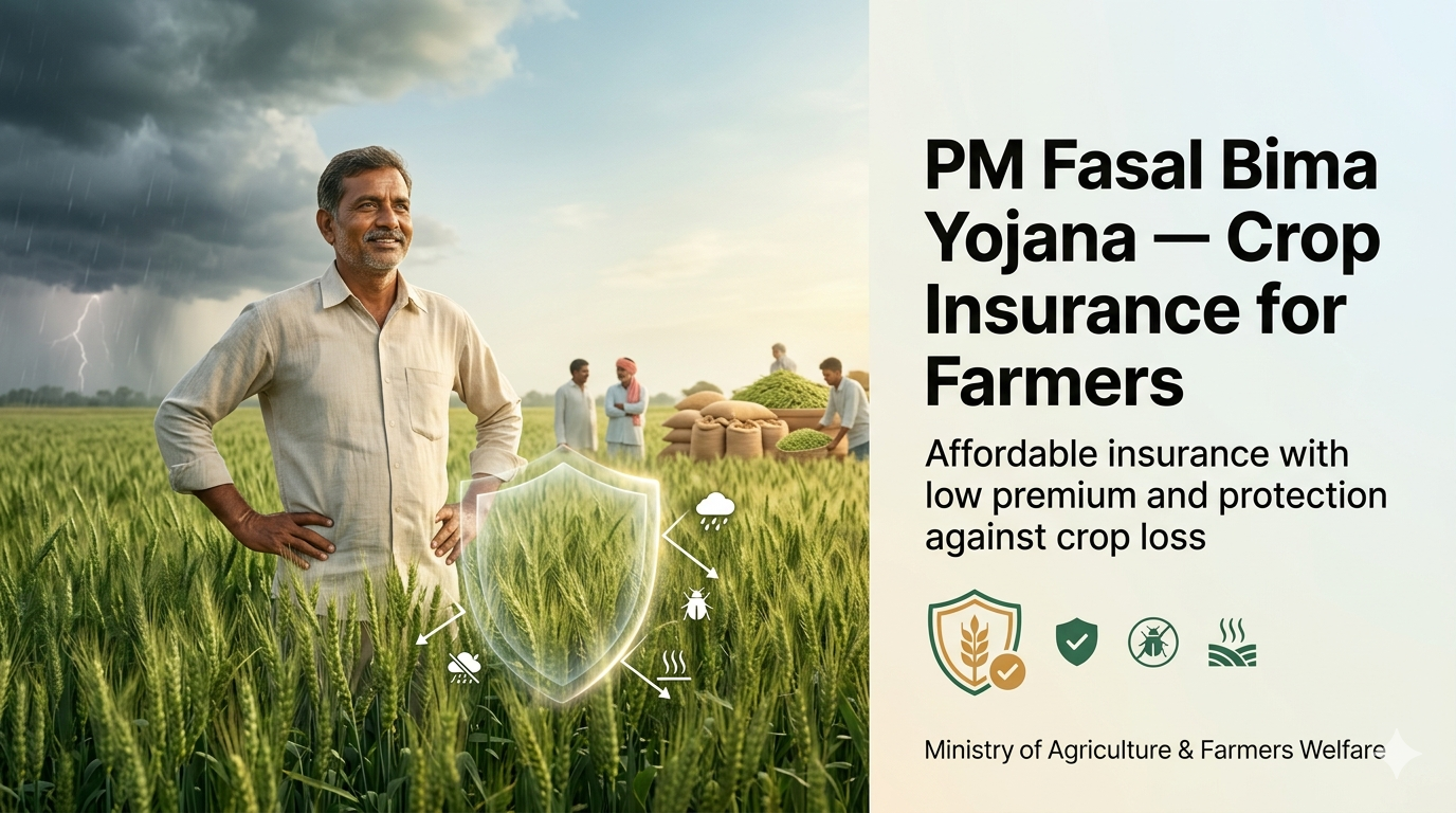 PM Fasal Bima Yojana — Crop Insurance for Farmers