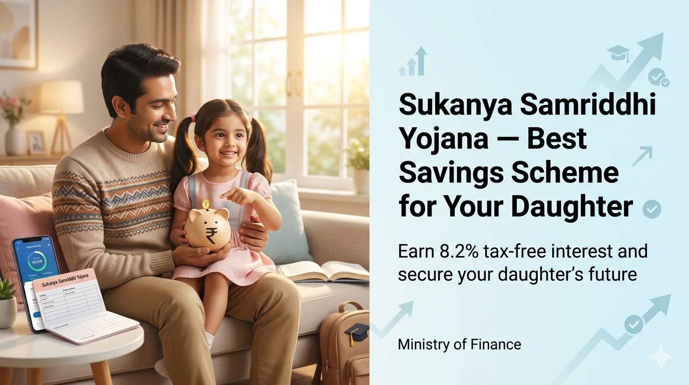 Sukanya Samriddhi Yojana — Best Savings Scheme for Your Daughter